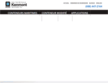 Tablet Screenshot of conterm.ca